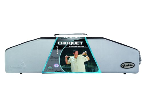 Franklin Sports Juego avanzado de croquet para 6 jugadores