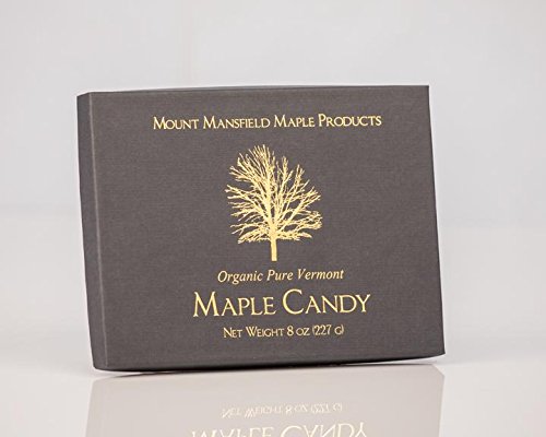 Mount Mansfield Maple Certified Organic Pure Vermont Maple Candy (Half Pound) - //coolthings.us