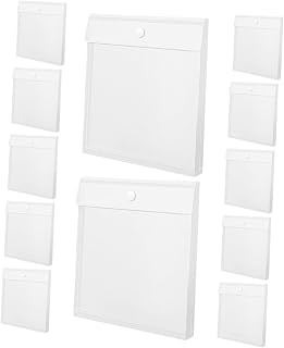12pcs PP Paper Storage Envelopes for Documents and Photos