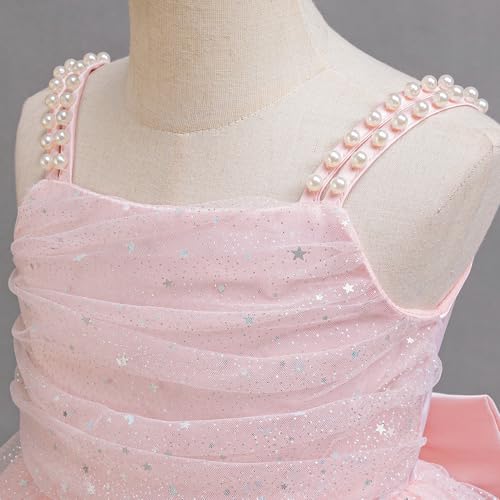 HNXDYY Flower Girl Tutu Birthday Party Pageant Lace Princess Wedding Formal Pegeant Dance Gown4
