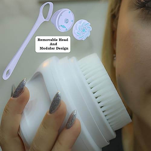 Handy Tools Store HTS-PARENT Hts® 7 In 1 Complete Care Electric Body Brush Sonic Scrubber, Waterproof Ipx7, Electric Bath Brush Back Scrubber thumb #5