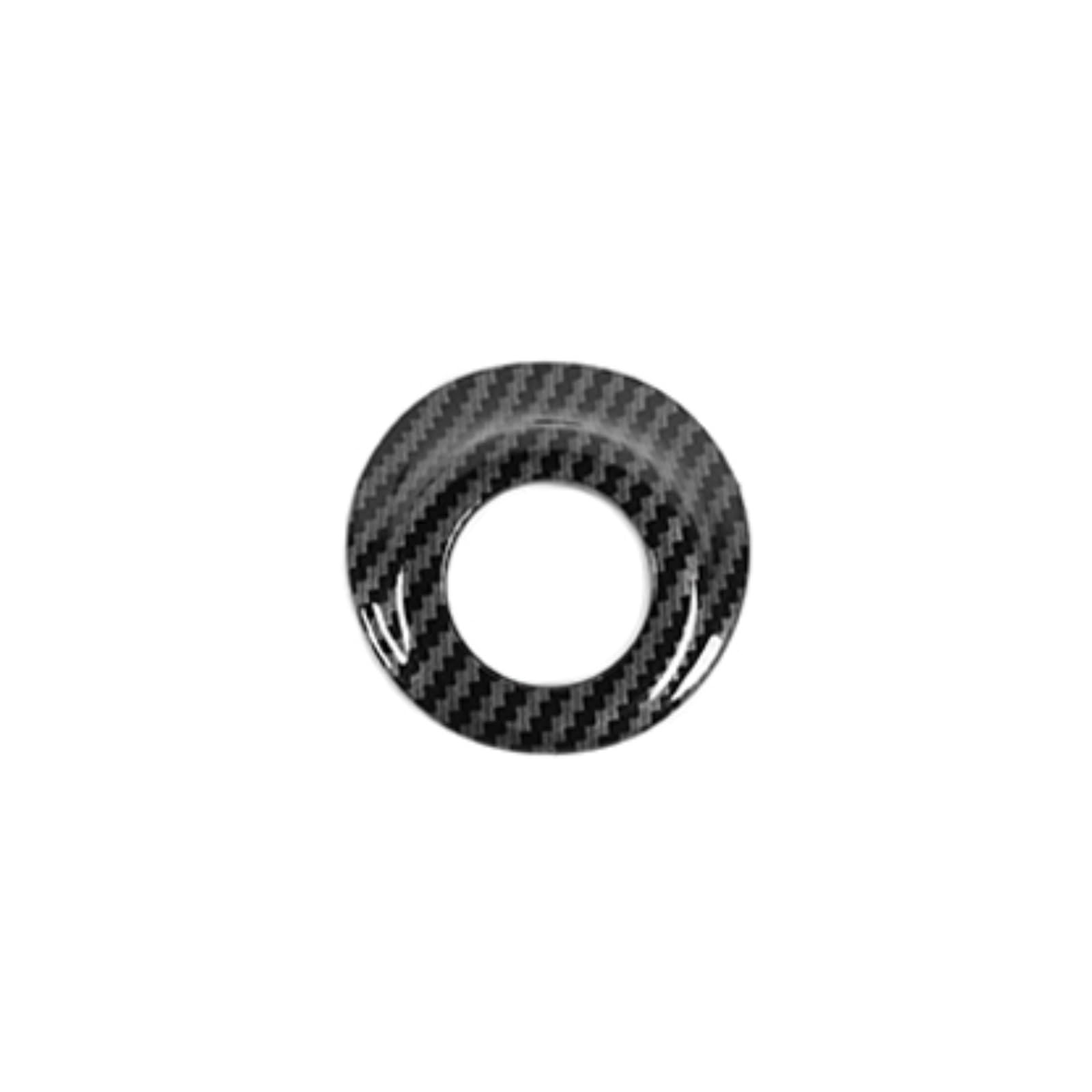Center Control Grain Gear Shift Navigations Tail Light Accessorie Decoration Cover Compatible for Dodge Challenger 2015 UP Carbon Fiber(Type22)