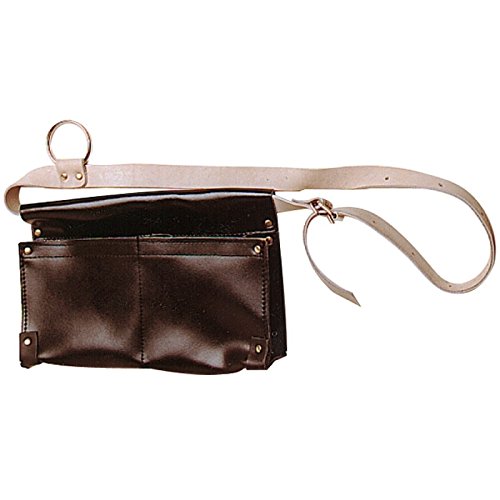 Poche à clous en cuir DIMOS - 2 compartiments - à soufflet - 205725