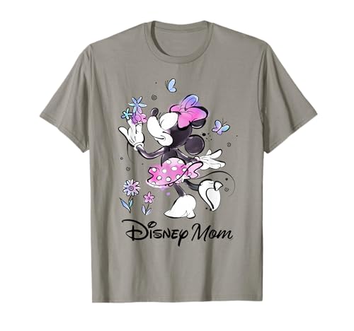 Disney Mom Minnie & Flowers Family Trip Mother’s Day Gift T-Shirt