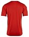 The North Face Mens Short Sleeve Reaxion Amp Crew Fiery Red/TNF Black XL