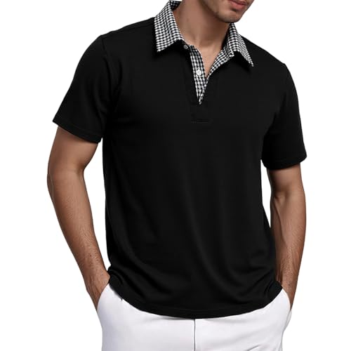 Polo de golf respirant homme idéal pour le sport et les loisirs