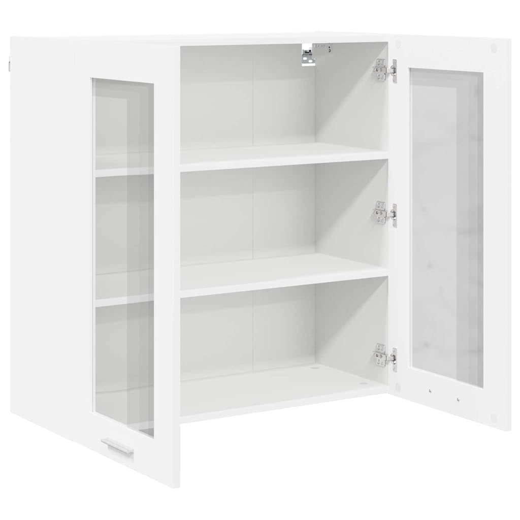 vidaXL Mueble Colgante con Puerta 80 x 31 x 80 cm Madera de ingeniería, Armario de Cocina Moderno, diseño Rectangular, Gran Espacio, Materiales Resistentes, Estilo contemporáneo, soluciones de hogar