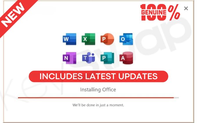 Image of KeySwap MS Professional Plus 2021 & Win 11 Professional COMBO PACK |(1 User,Lifetime Validity) Retail License 32 /64 Bit |Unlimited Reinstallations and Regular Updates |Quick Delivery