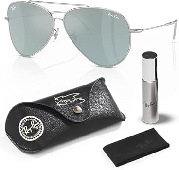 Ray-Ban RBR0101S LENNY KRAVITZ X AVIATOR REVERSE Shape Sunglasses
