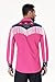 Muztagata Men's Western Cowboy Fringe Shirts Long Sleeve with Embroidered Rose Button Down Hippie Shirt-Large