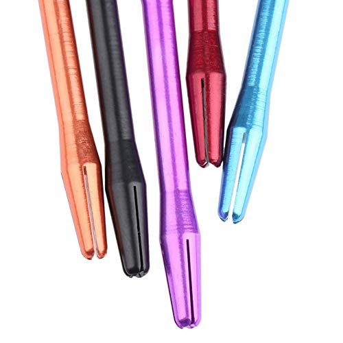 TX GIRL 6 Pcs Darts Shafts Aluminium Alloy 2BA 45mm Dart Shaft for Professional Dart Shafts Stems Throwing Set Accessories 8 Colors (Color : Orange) - Thumbnail 7