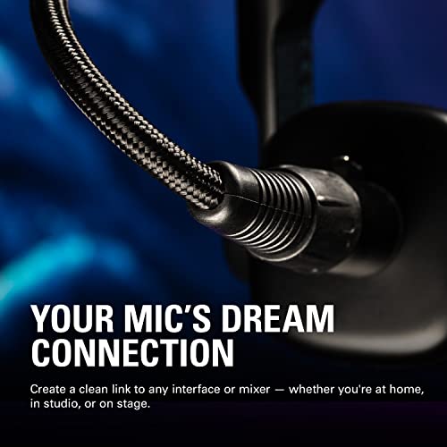 Elgato Wave DX with Cable - Dynamic XLR Microphone with 10ft/3m XLR Cable, Speech optimised for Podcasting, Streaming, Broadcasting, No Signal Booster Required, Works with Any Interface, PC/Mac - image 5