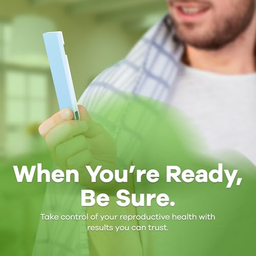 SwimCount At-Home Male Fertility Test, Measures Progressive Sperm Motility with High Sensitivity and Specificity, Discreet At-Home Results, Easy Sperm Quality Kit for Men