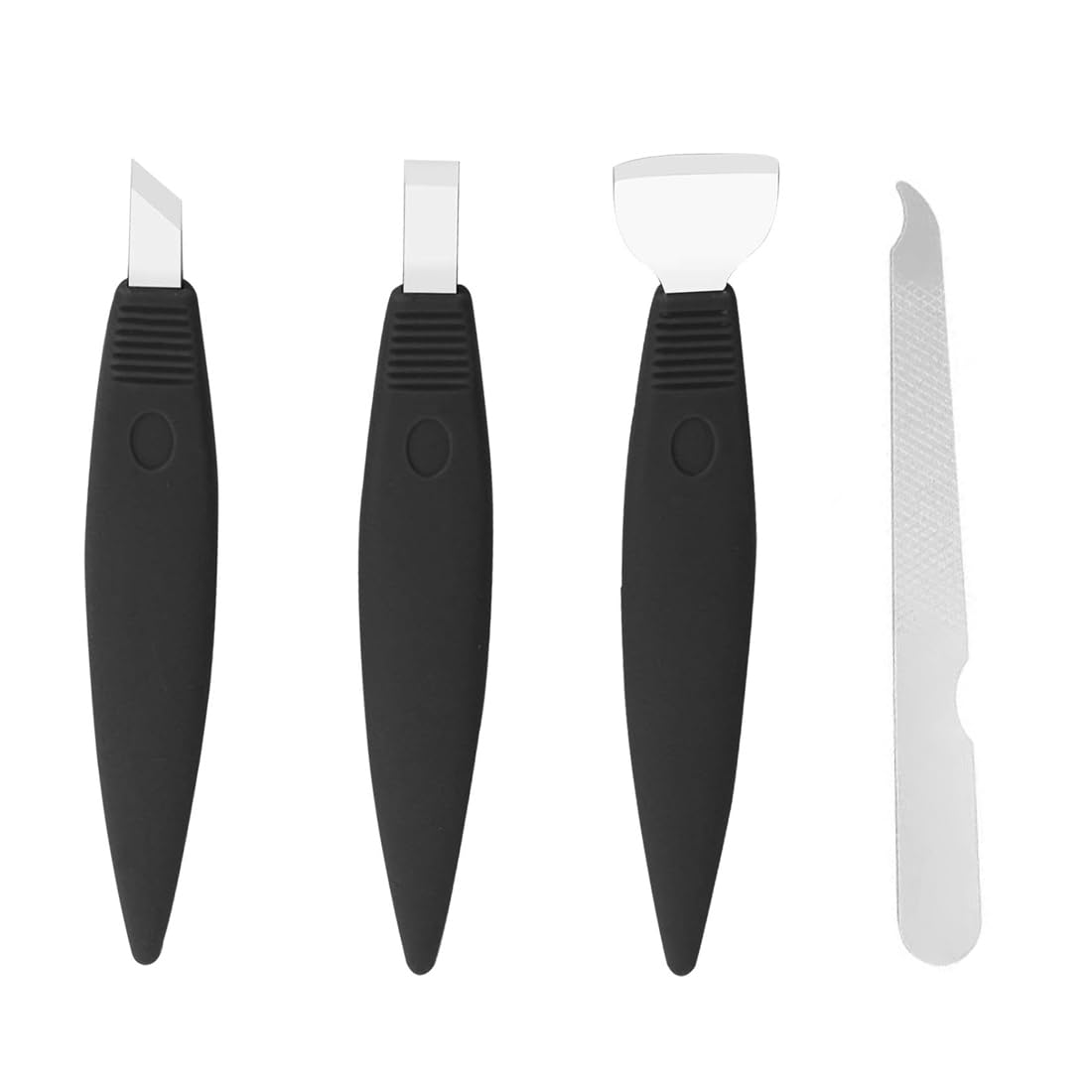 Cortacallos de Acero Inoxidable Rascador de Callos profesional Cuchillo de pedicura de manicura para cuidados de callos