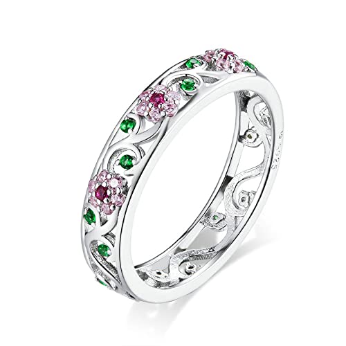 Bague de Mariage Style Jardin Secret pour Femme - Bijou de Fiancé d'Exception