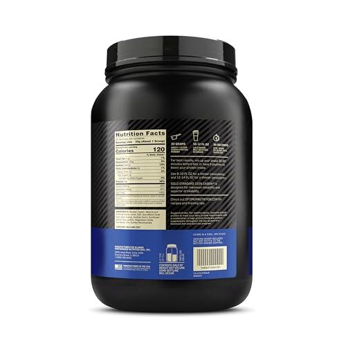 Optimum Nutrition 1031649 Gold Standard 100% Micellar Casein Protein Powder thumb #8