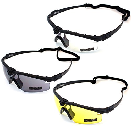 Nuprol Unisex Battle Pro - Protective Eyewear - En166 Rated Ballistic Eye Protection Protective Eyewear (pack of 1) - Image 3