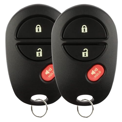 Télécommande Toyota 3 Boutons GQ43VT20T Haute Résistance pour Tacoma Tundra