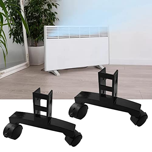 RERTOARY 2 patas de pie para calefacción por infrarrojos, patas universales resistentes para uso independiente de calefacción eléctrica, apto para diferentes marcas y modelos con marco (negro) Cover