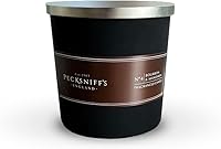 Vista 26 de Pecksniffs - Vela perfumada clásica blanca con 1 mecha, pomelo y cítrico, velas de lujo elegantes de vidrio - 6.49 onzas