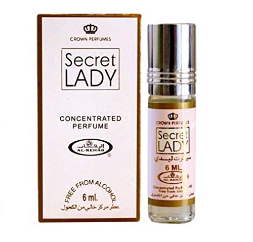 Business Square - Perfume de almizcle Al Rehab Secret, 6 ml, 100%...