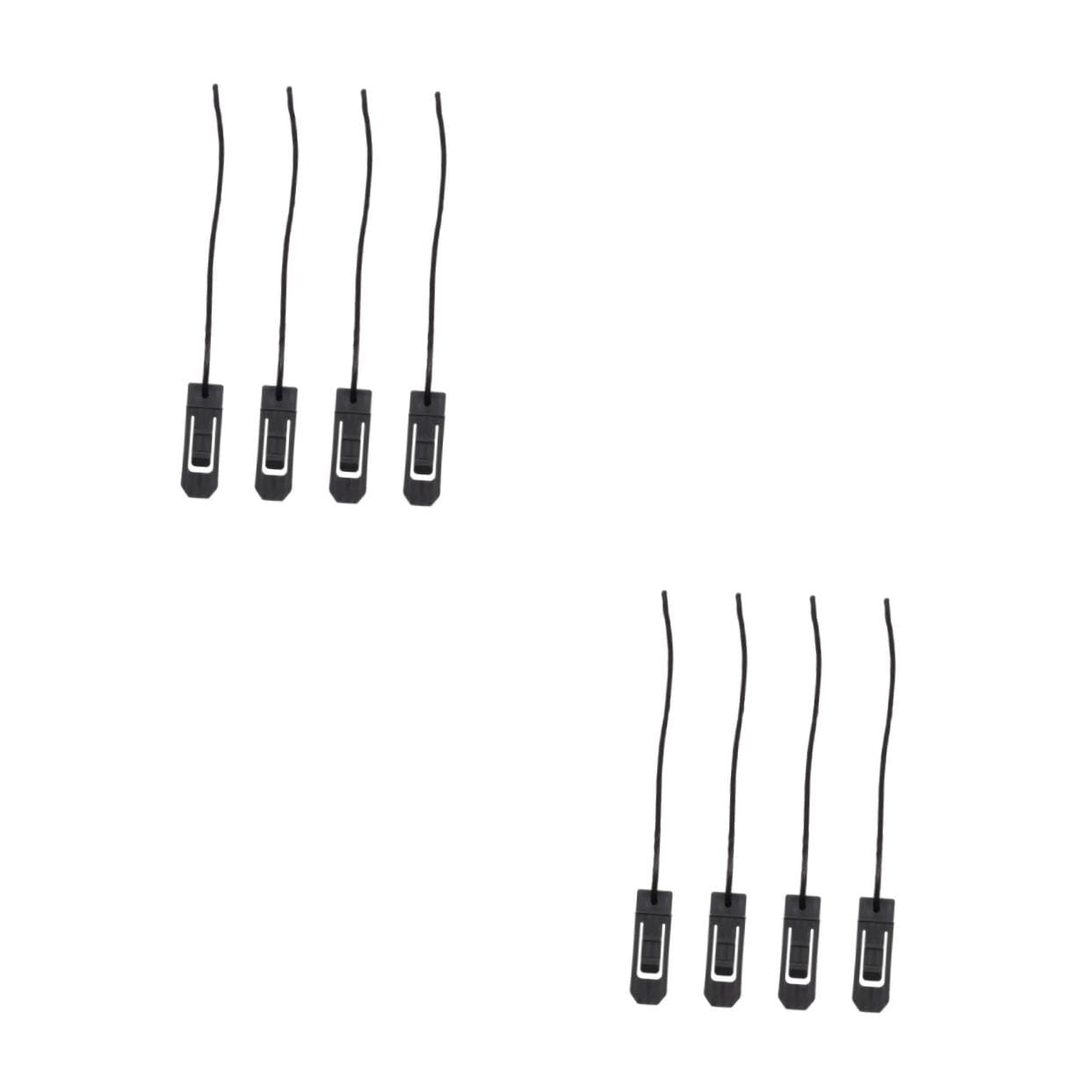 JOINPAYA 2sets Water Splitter Latch Fixed Stern Rudder Base Components Durable Boat Base Accessory for Surfboard Canoe Enhances Stability Tight Turns 4pcs*2