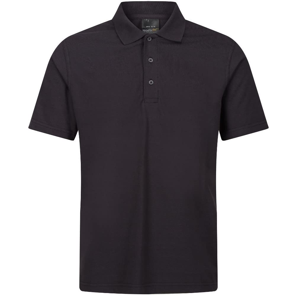 Regatta Professional Mens Pro 65/35 Short Sleeve Polo t Shirt Base Layer Navy