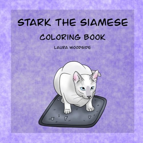  Stark The Siamese: Coloring Book