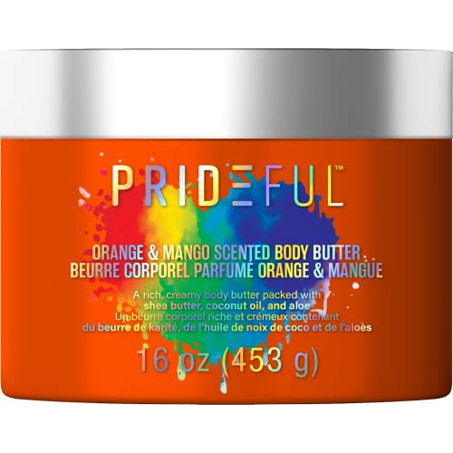 Prideful Body Butter (Orange & Mango) 10.5 Oz #TOP4
