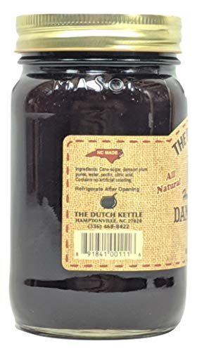 The Dutch Kettle Amish Homemade Style Damson Plum Jam 2-19 Oz. Jars All Natural Non-GMO No Preservatives image 5