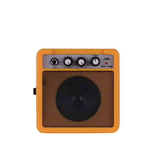 KOCAN Mini amplificateur de guitare 5W, haut-parleur avec entrées 3.5mm et 6.35mm, sortie 1/4 pouces, prend en charge le réglage du Volume et de la tonalité, Overdrive,ampli guitare ampli guitare acou - Les Beatles, Paul McCartney, John Lennon, RIngo Starr, George Harrison KOCAN Mini amplificateur de guitare 5W, haut-parleur avec entrées 3.5mm et 6.35mm, sortie 1/4 pouces, prend en charge le réglage du Volume et de la tonalité, Overdrive,ampli guitare ampli guitare acou