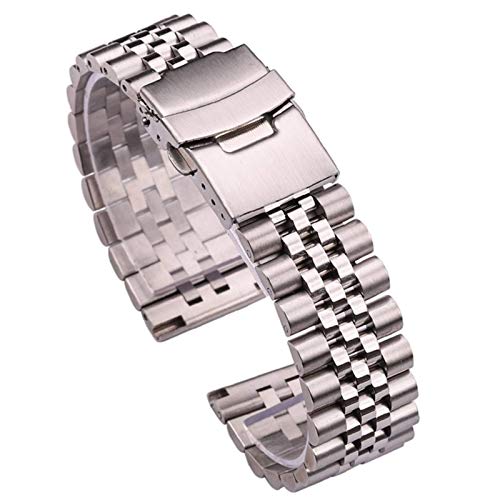 Correas de reloj acero inoxidable para llevar del trabajo a eventos formales