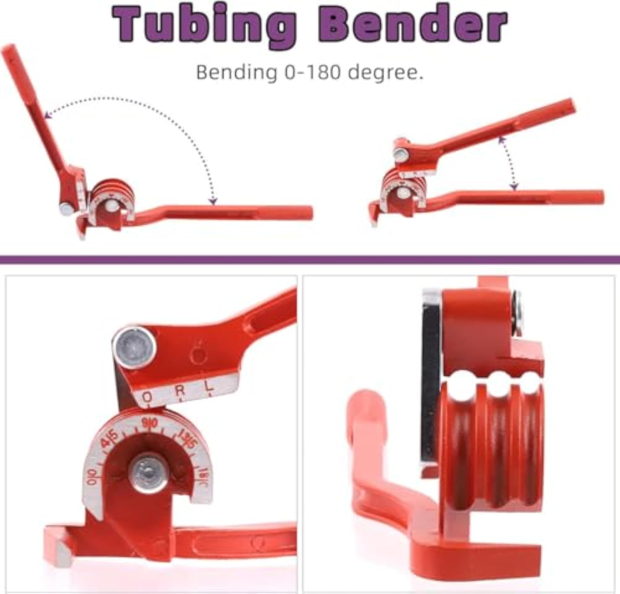 2Pcs Auto Double Flaring Tool Kit and Tube Bender Kit