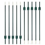 Fencer Wire 7FT Heavy Duty No Dig Steel T-Post with...