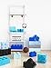 LEGO Storage Box Brick 4 Bright Blue
