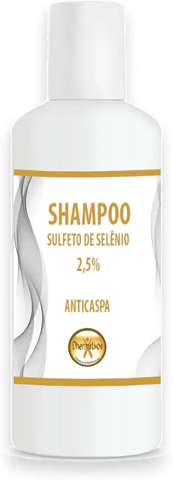 Shampoo De Sulfeto De Selenio 2,5% 200ml Anticaspa Seborreia