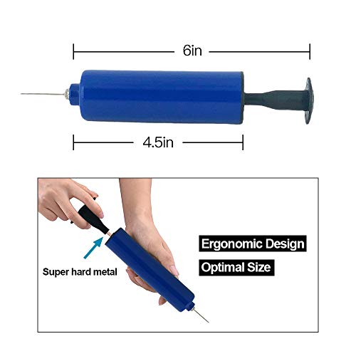 image for Generic Brands Portable, Fast-Inflatable Small Sports Ball Pump Inflat