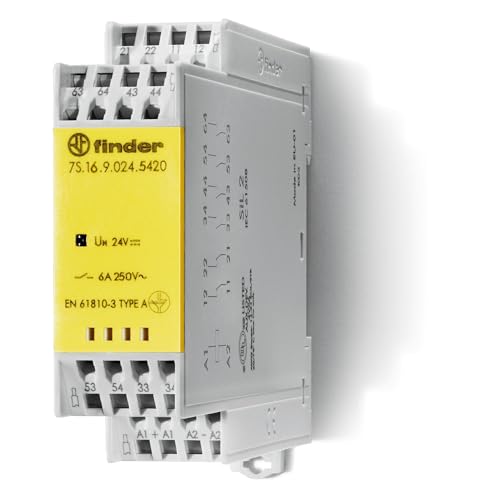 Relais Finder 12V DC pour automatiser l'éclairage et contrôler les circuits de la maison
