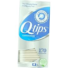 Q-Tips Cotton Swabs 170 Count Pack of 3