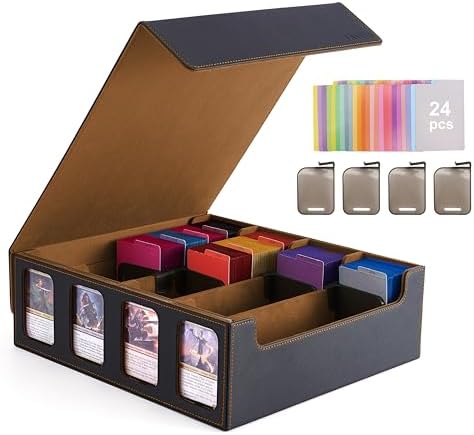Premium 3000+ Capacity Tabletop Game Card Storage Box