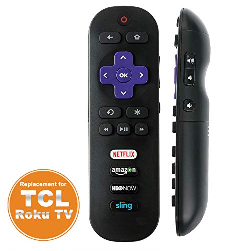 Motiexic Remote Control Compatible with TCL roku TV 55S405 40S3800 50UP120 65S401 32S301