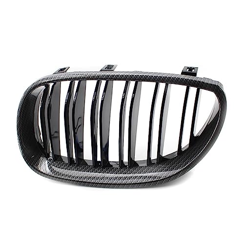 Calandre avant double latte pour BMW E60 E61 2004-2010 grille aération pare-chocs - 3