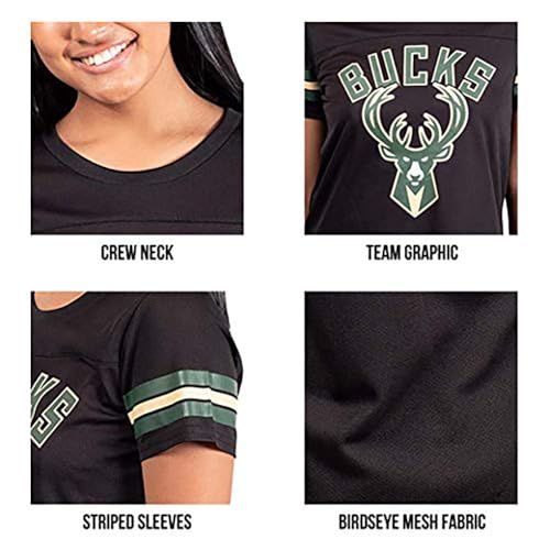 Image of Ultra Game Women's NBA Official Super Soft Mesh Jersey T-Shirt