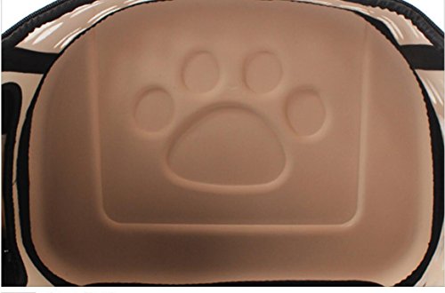 Canil dobrável para viagem dobrável para transporte de gatos para animais de estimação - bolsa de om