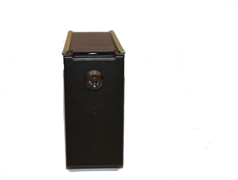 Refrigerator Lock, Black, Keyed