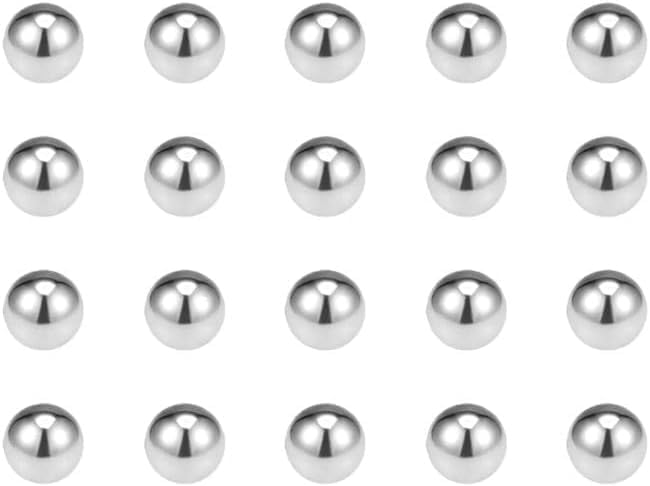Lagerkugeln,Stahlkugel, 50–500 Stück Lagerkugeln, Präzisionskugeln aus Edelstahl 304, 2 mm, 2,5 mm, 3 mm, 3,5 mm, 4 mm, 4,5 mm, 5 mm(3.5mm 500pcs)