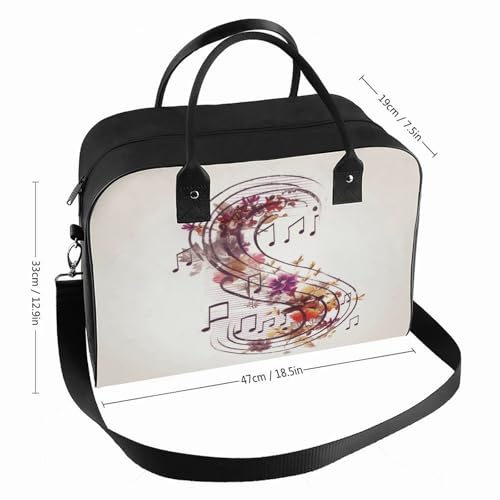 Maletín Floral Ligero para Laptop Unisex miniatura 2
