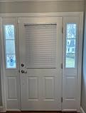 Magnetic Shades for Steel Door Windows | 1” Magnetic Blinds for Metal Doors | Glass Door White Mini Blinds or Covers |25' X 40' or 68' (White 25' X 68')