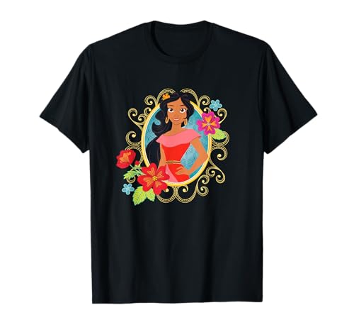 Disney Princess Elena of Avalor Floral T-Shirt Small
