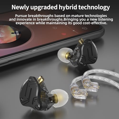 Auriculares In Ear FEDAI KZ ZS10 Pro X con Micrófono miniatura 7